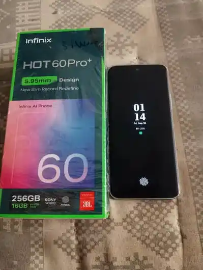 Смартфон Infinix HOT 60 Pro+ 8+8/256Гб изогнутый 3D AMOLED 144 Гц 50 МП 5160 мА/ч 45 Вт