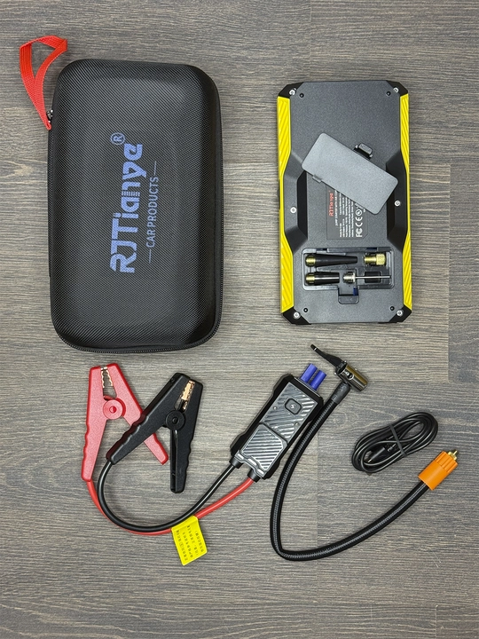 Пусковое устройство, прикуриватель, Powerbank авто Starter, компрессор, зарядка, фонарик