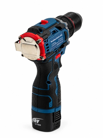 Akkumulyatorli buragich 18V Brushless, 2 ta AKB va zaryadlovchi, quti