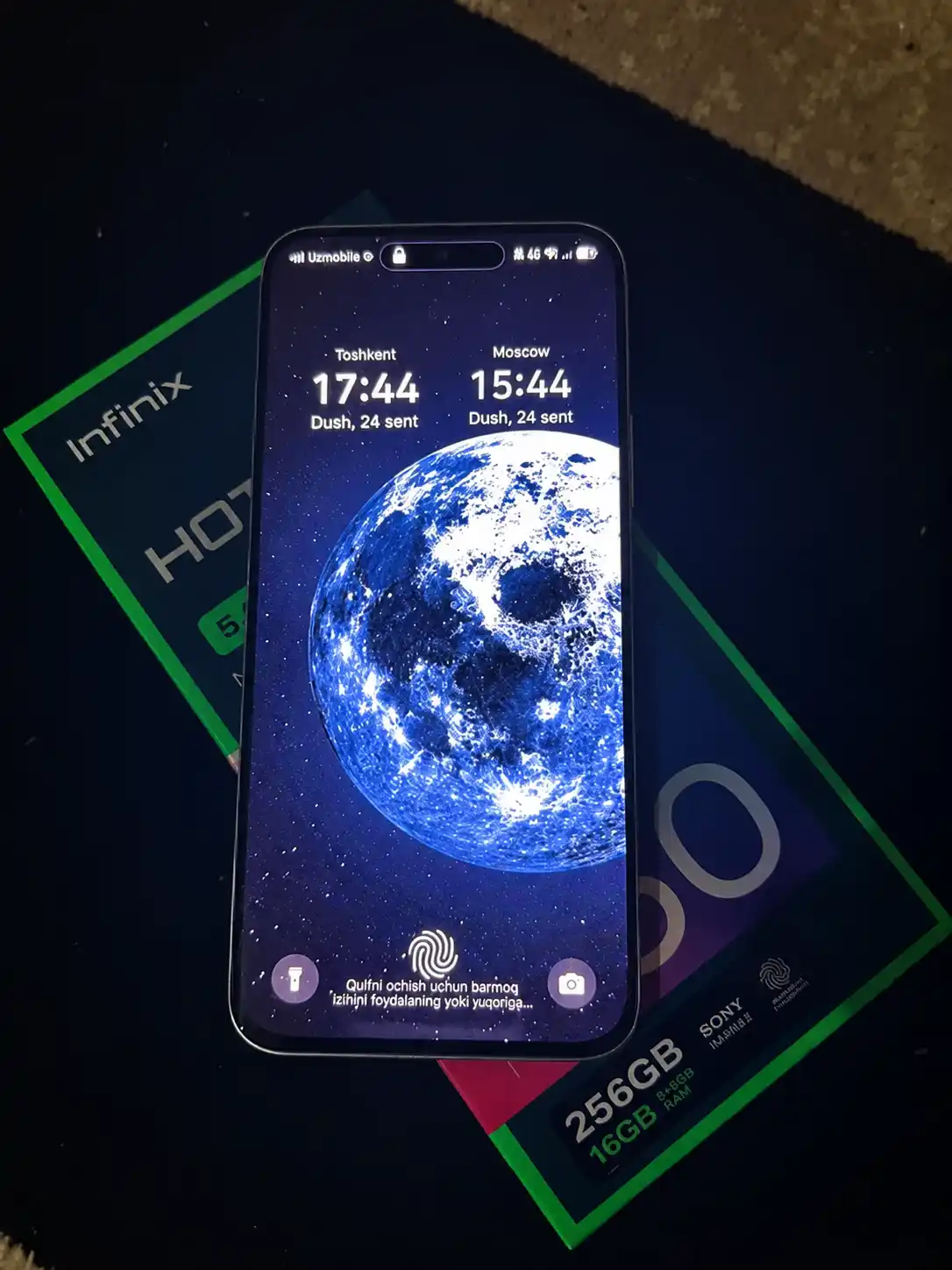 Смартфон Infinix HOT 60 Pro+ 8+8/256Гб изогнутый 3D AMOLED 144 Гц 50 МП 5160 мА/ч 45 Вт