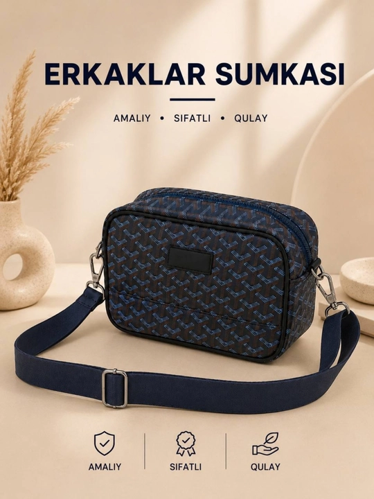Erkaklar uchun yelkama sumka - 