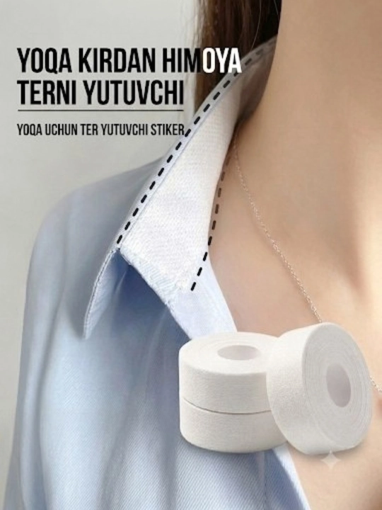 Ter yutuvchi lenta,Terga qarshi,Kiyim himoya, Ter shimuvchi, Ayollar va erkaklar uchun - 
