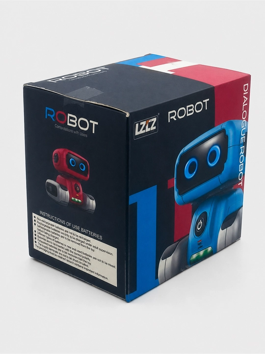 Interaktiv robot Dialogue Robot LZZ ovozli boshqaruv, yurish va yoritish bilan