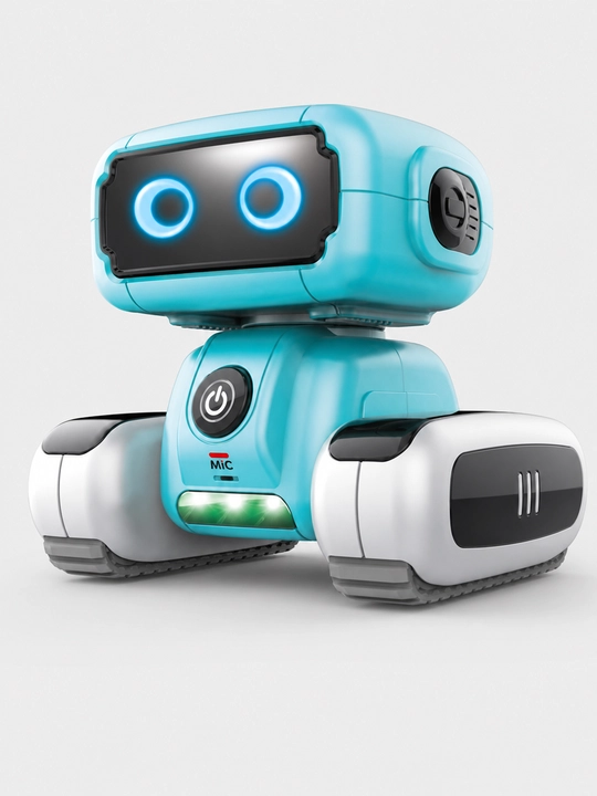 Interaktiv robot Dialogue Robot LZZ ovozli boshqaruv, yurish va yoritish bilan