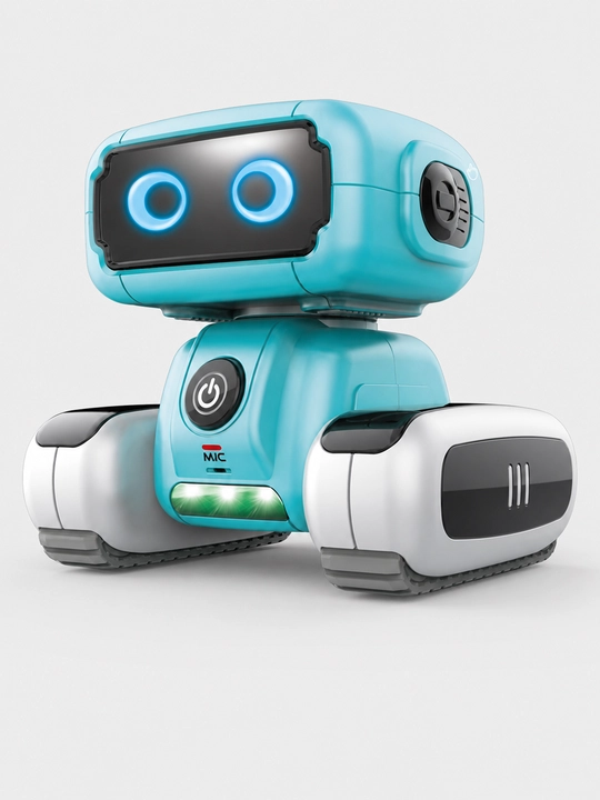 Interaktiv robot Dialogue Robot LZZ ovozli boshqaruv, yurish va yoritish bilan