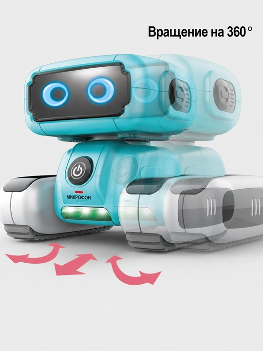Interaktiv robot Dialogue Robot LZZ ovozli boshqaruv, yurish va yoritish bilan