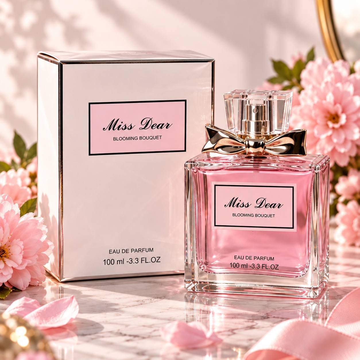 Ayollar uchun Blooming Bouquet parfyumeriya suvi, 100 ml — gulli hid - 