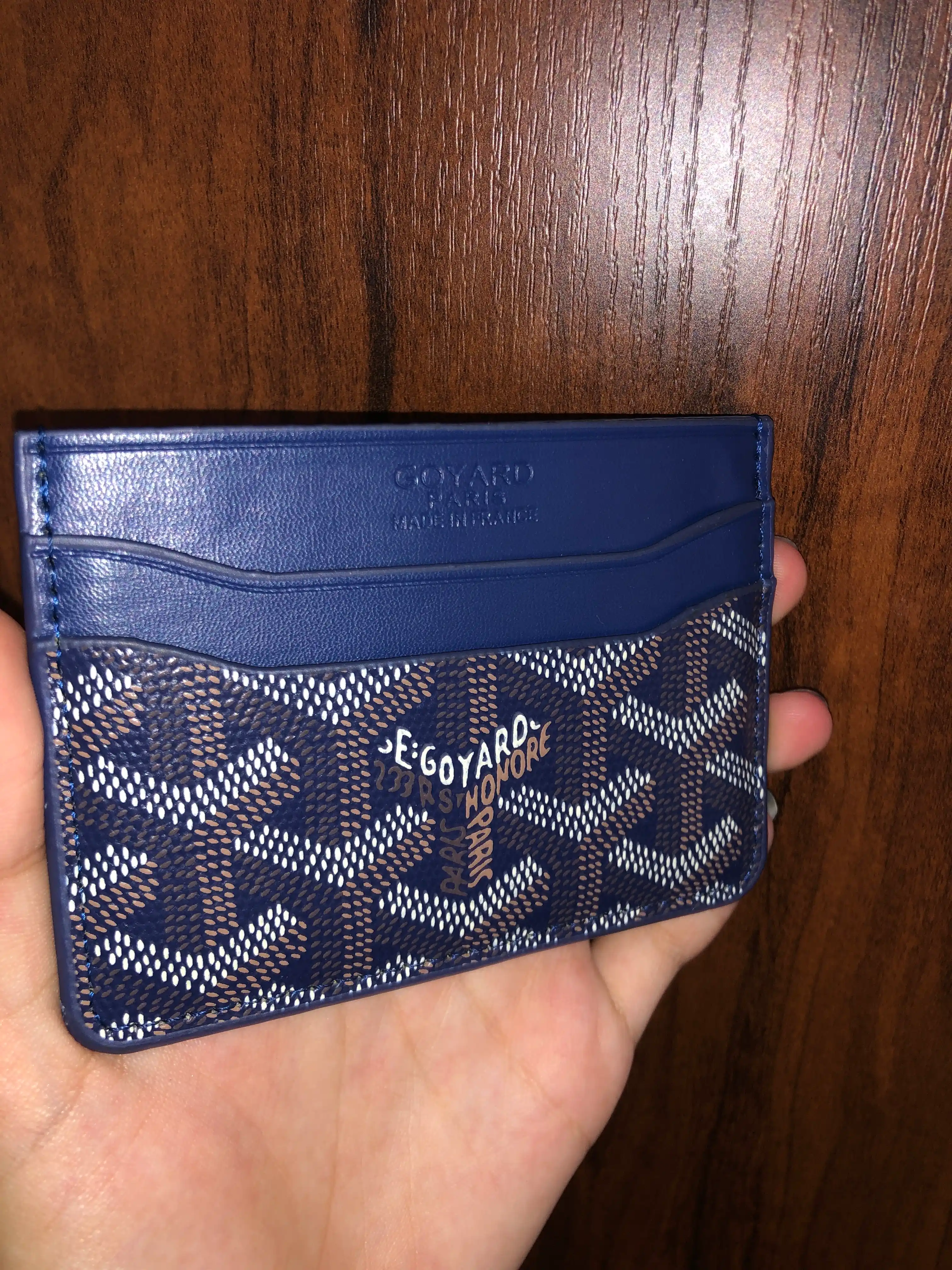 Кошелёк Goyard, с отделением для удостоверения личности