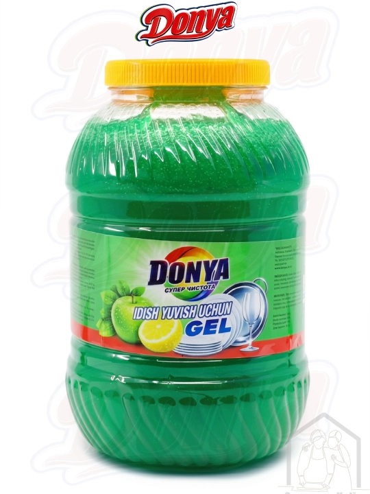 Гель для мытья посуды 5 КГ, DONYA