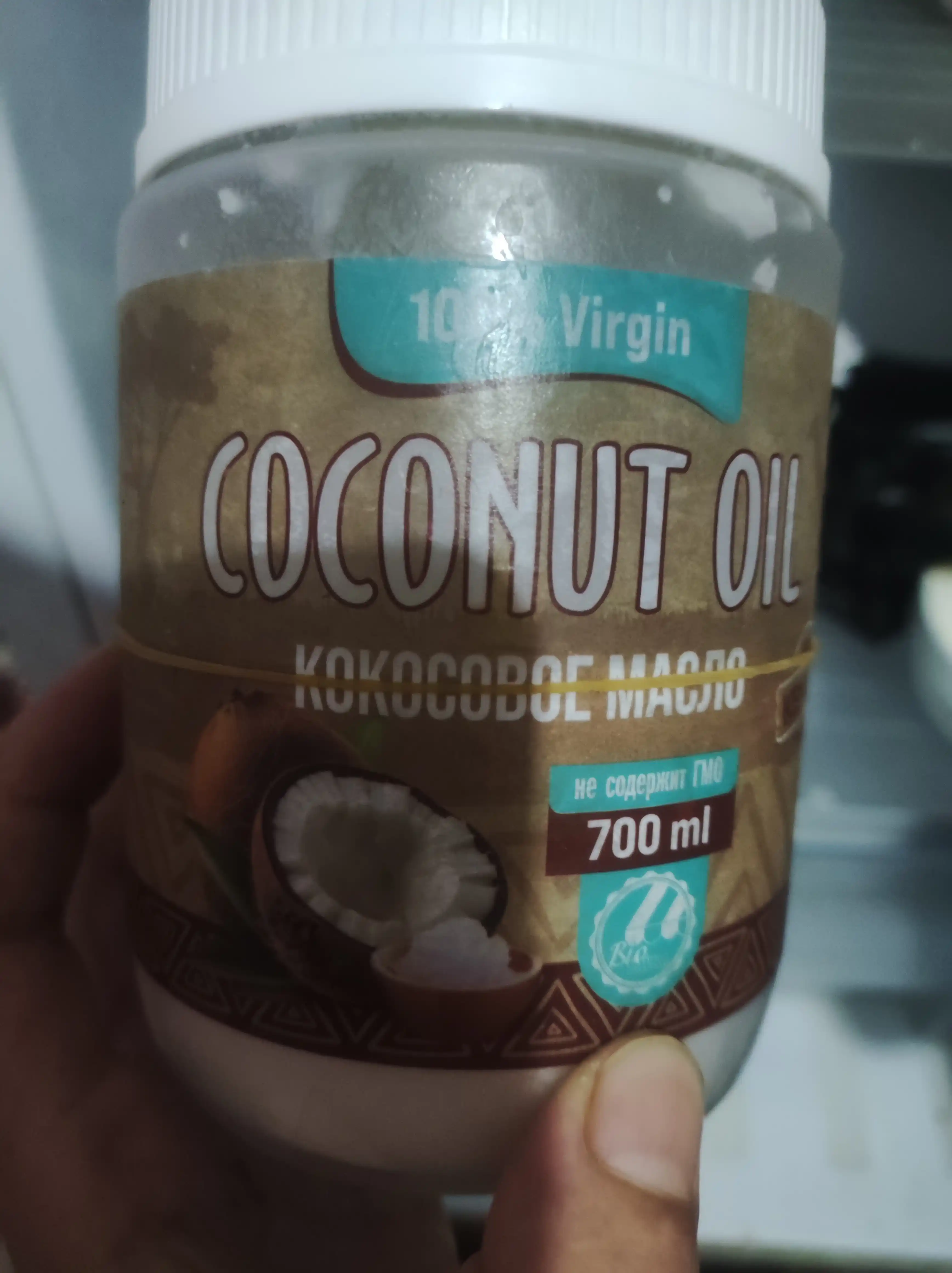 Kokos yog'i Organic Virgin cold pressed, Biolavka, 350, 700 ml