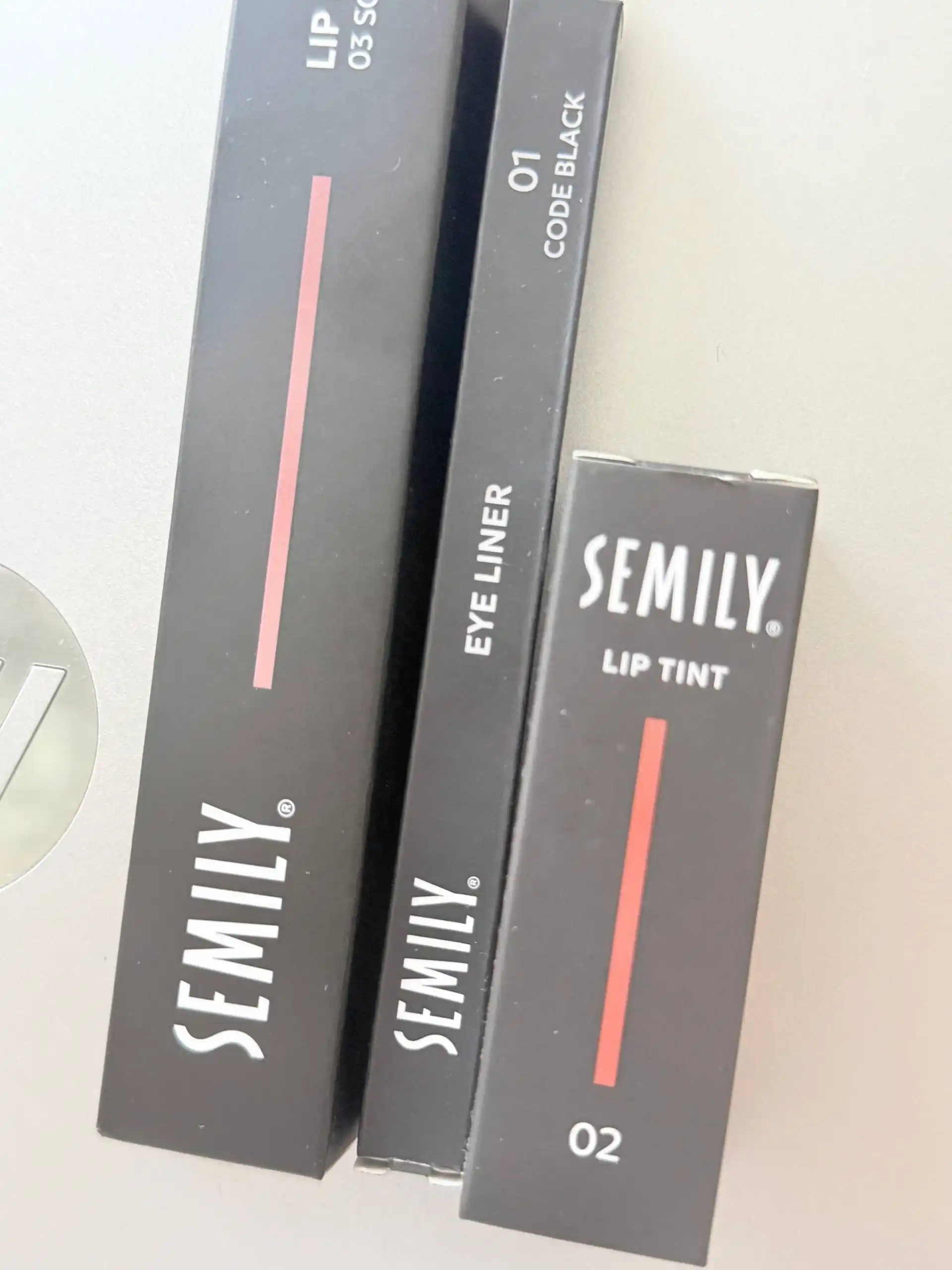 Подводка для глаз SEMILY Eye Liner, фломастер для глаз водостойкий черный,тонкая стрелка