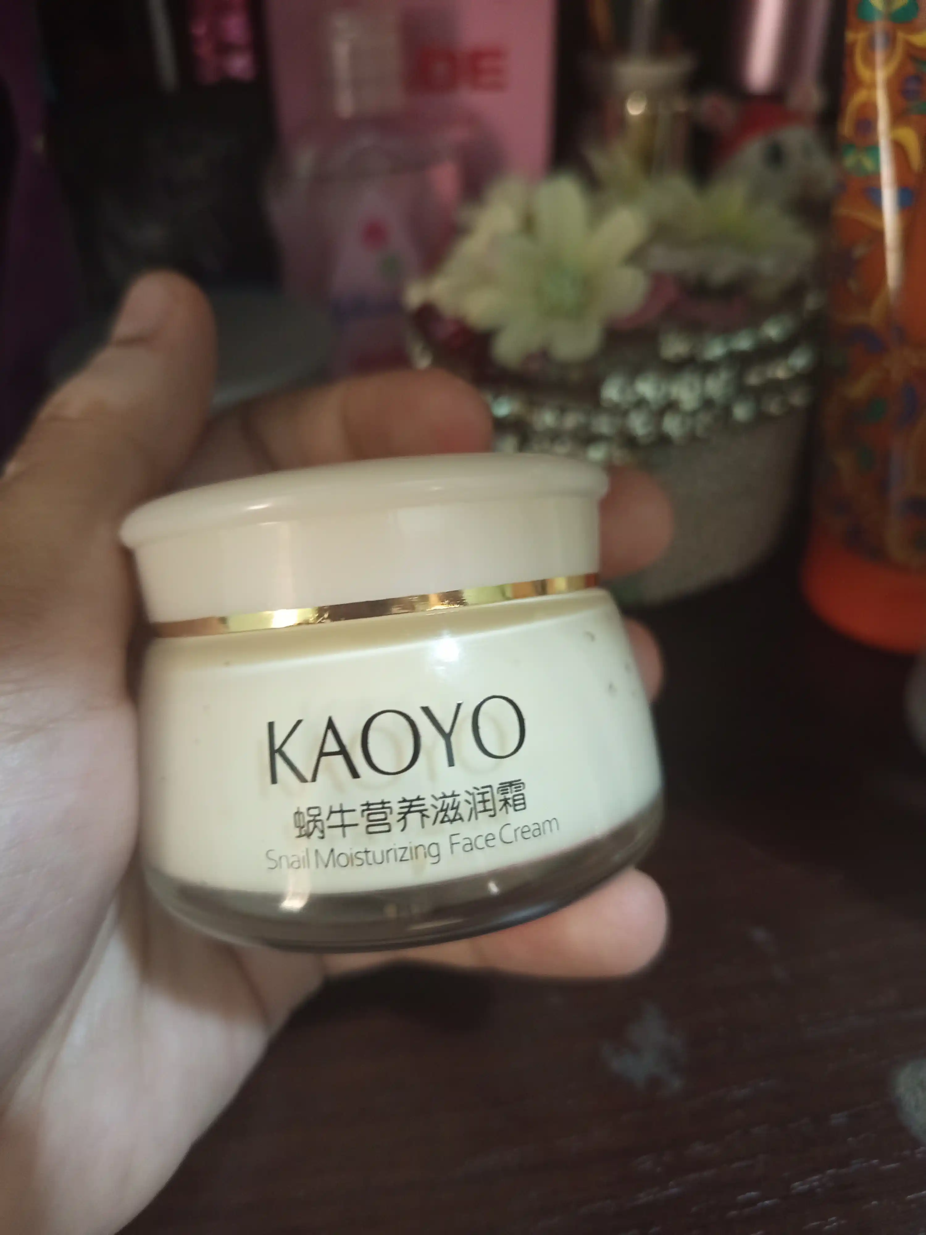 Крем Kaoyo с экстрактом улитки, питательный и увлажняющий крем для лица, 60 г