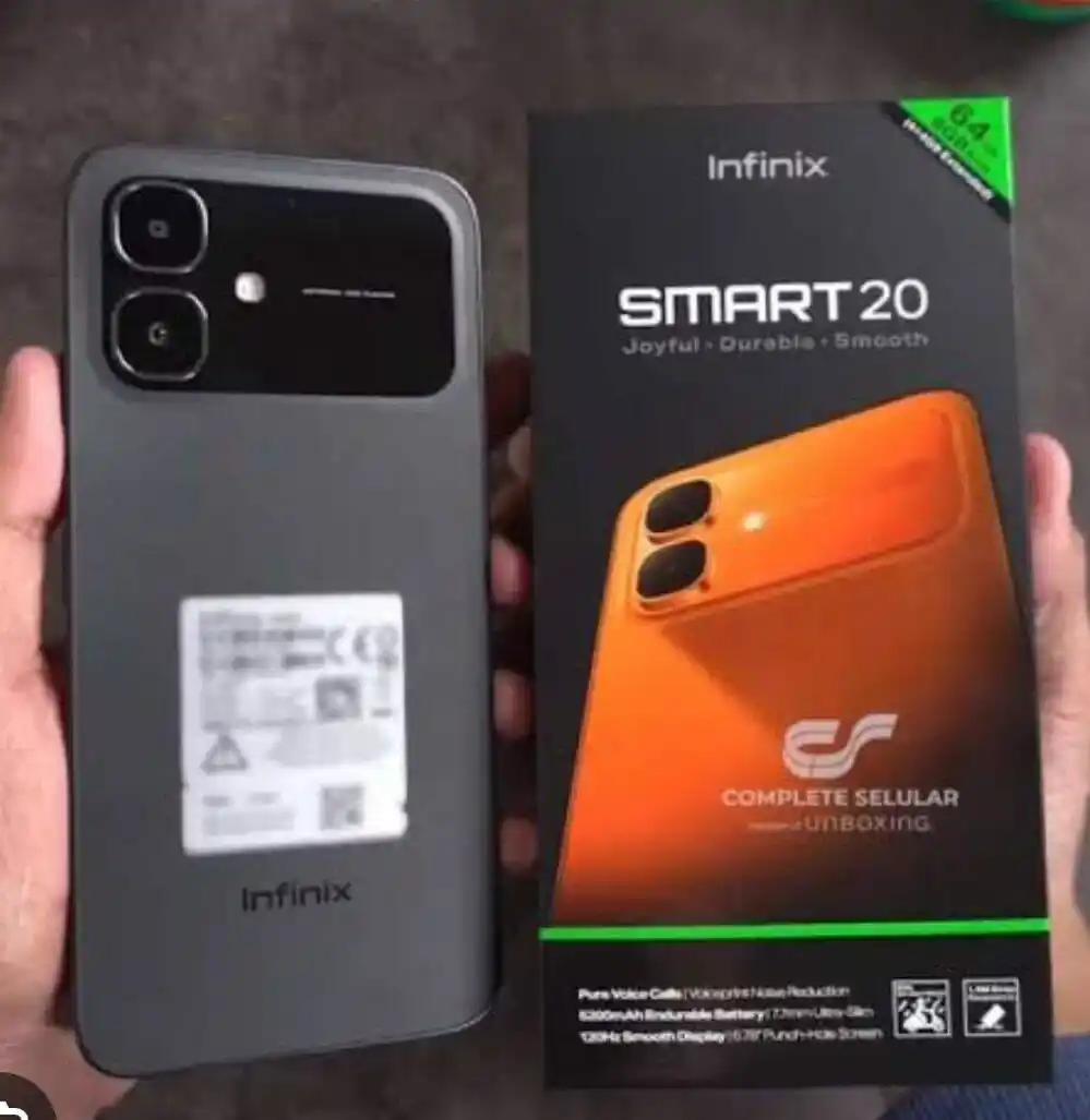 Смартфон Infinix Smart 20, 5200 мА·ч, 6.78″ HD+ IPS LCD 120 Гц MediaTek Helio G81 Ultimate
