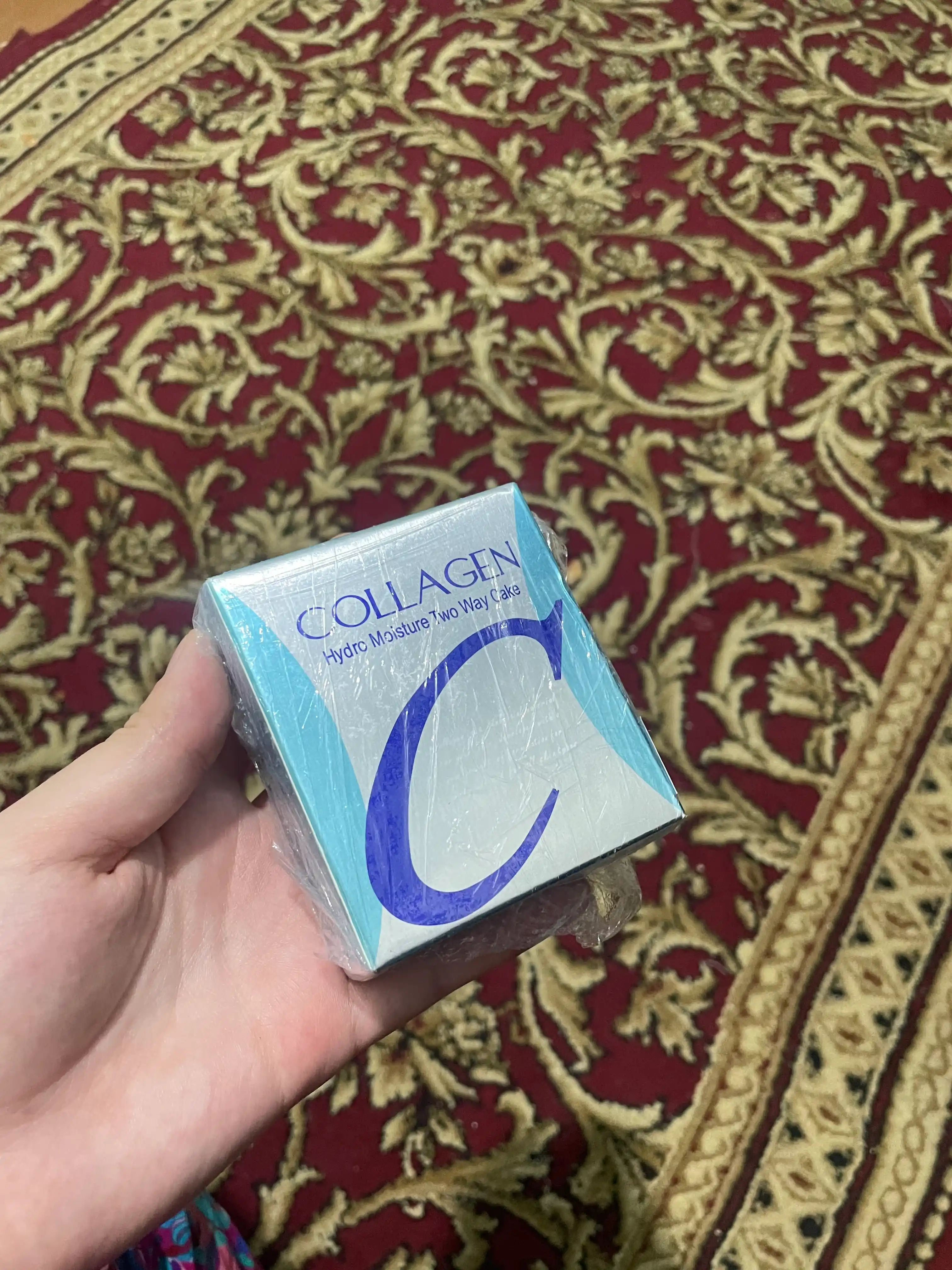 Увлажняющая пудра Upa Collagen с SPF 25+ для всех типов кожи