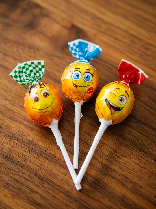 Карамель Roshen LolliPops с коктейльными вкусами, 920 г