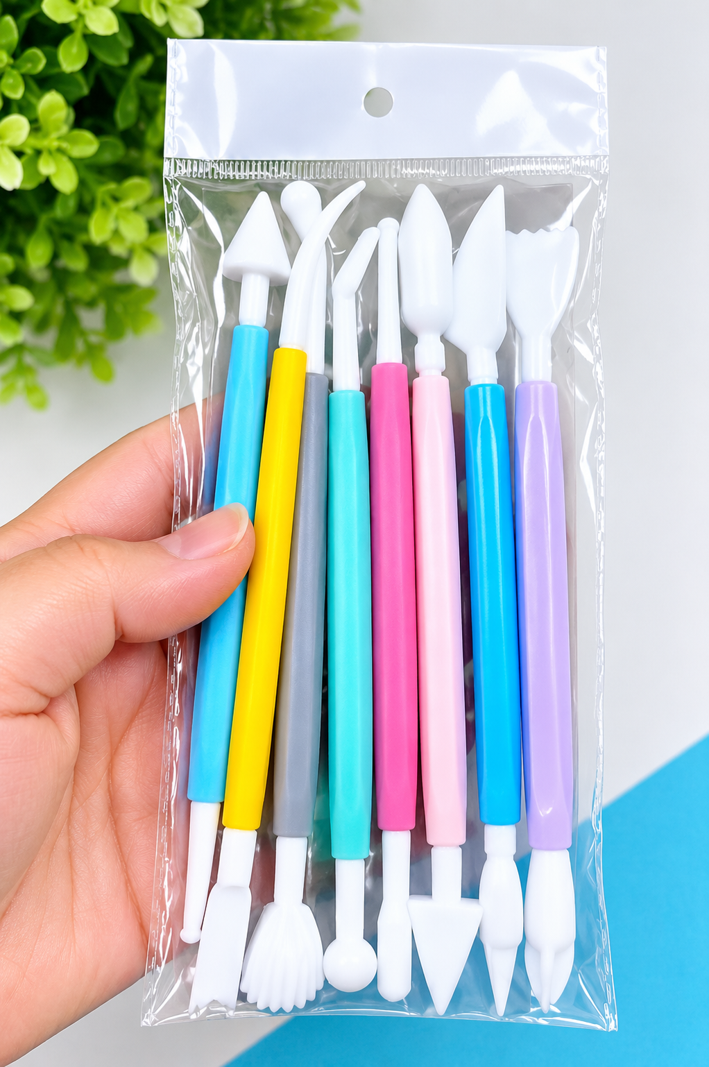 Zond, logopedik mashg‘ulotlar uchun muqobil plastik asbob, 8 dona, logoped, logo