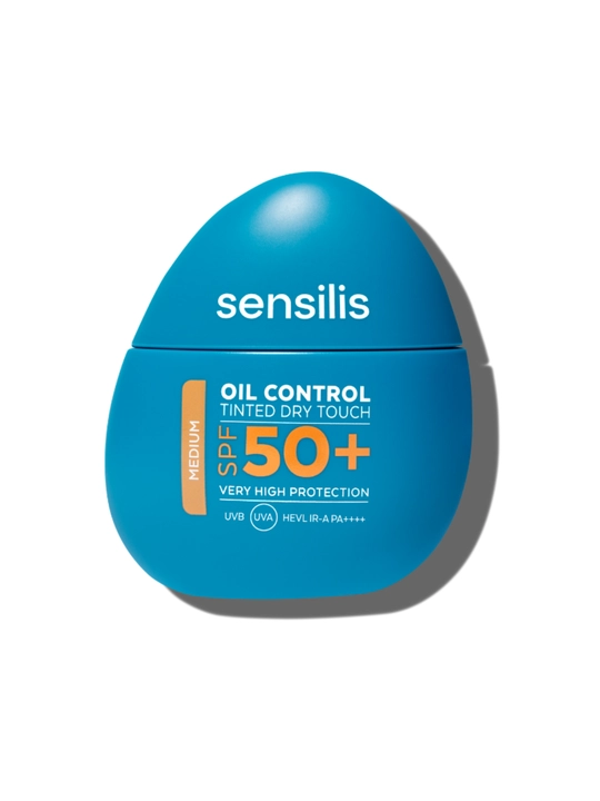 Yuz uchun matlashtiruvchi quyoshdan himoya kremi Sensilis Oil Control SPF 50+, 40 ml