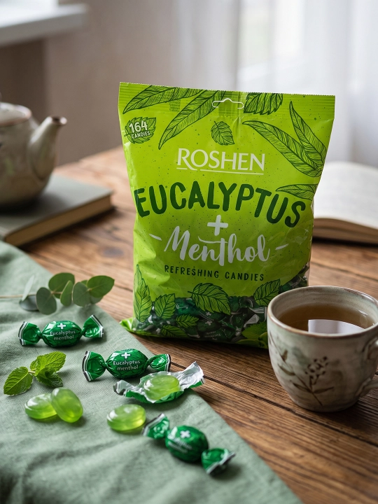 Конфеты Roshen, эвкалипт-ментол, 1 кг