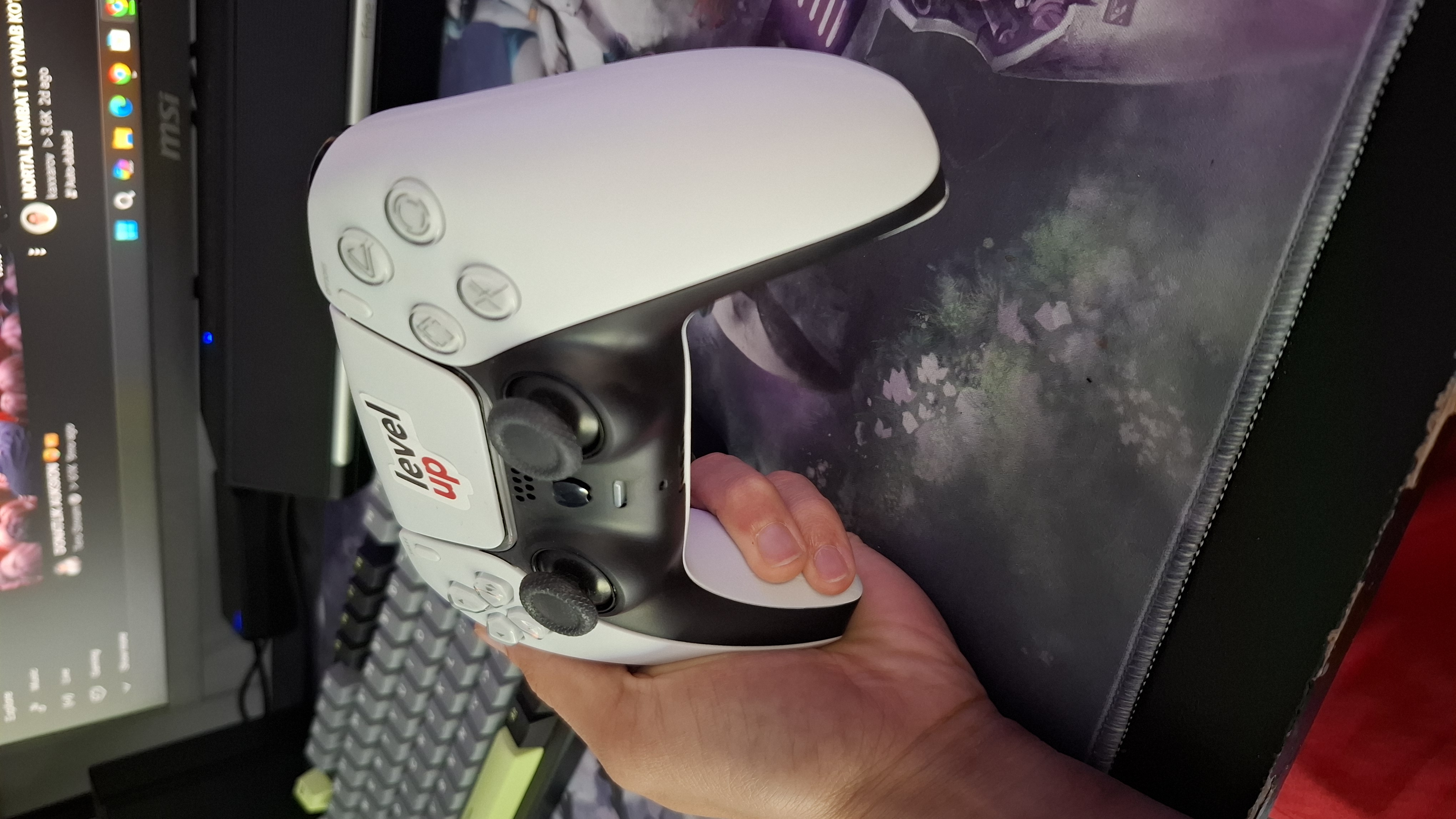 Joystik PS4, Android, iOS, PC uchun simsiz PS4 geympad, joystik