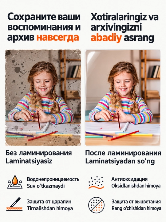 Ламинатор SL399 A3/A4/A5/A6 для документов и фото, 50 плёнок A4 в подарок