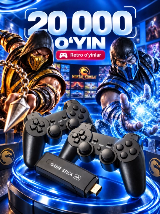 M15 Plus o'yin konsoli 20 000+ o'yinlar bilan, playstation va ps 1 o'yin pristavkasi