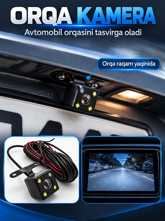 Avtomobil videoregistratori — 3 kamerali