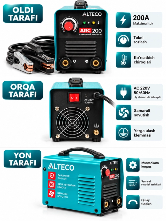 Alteco payvantlash apparati - 