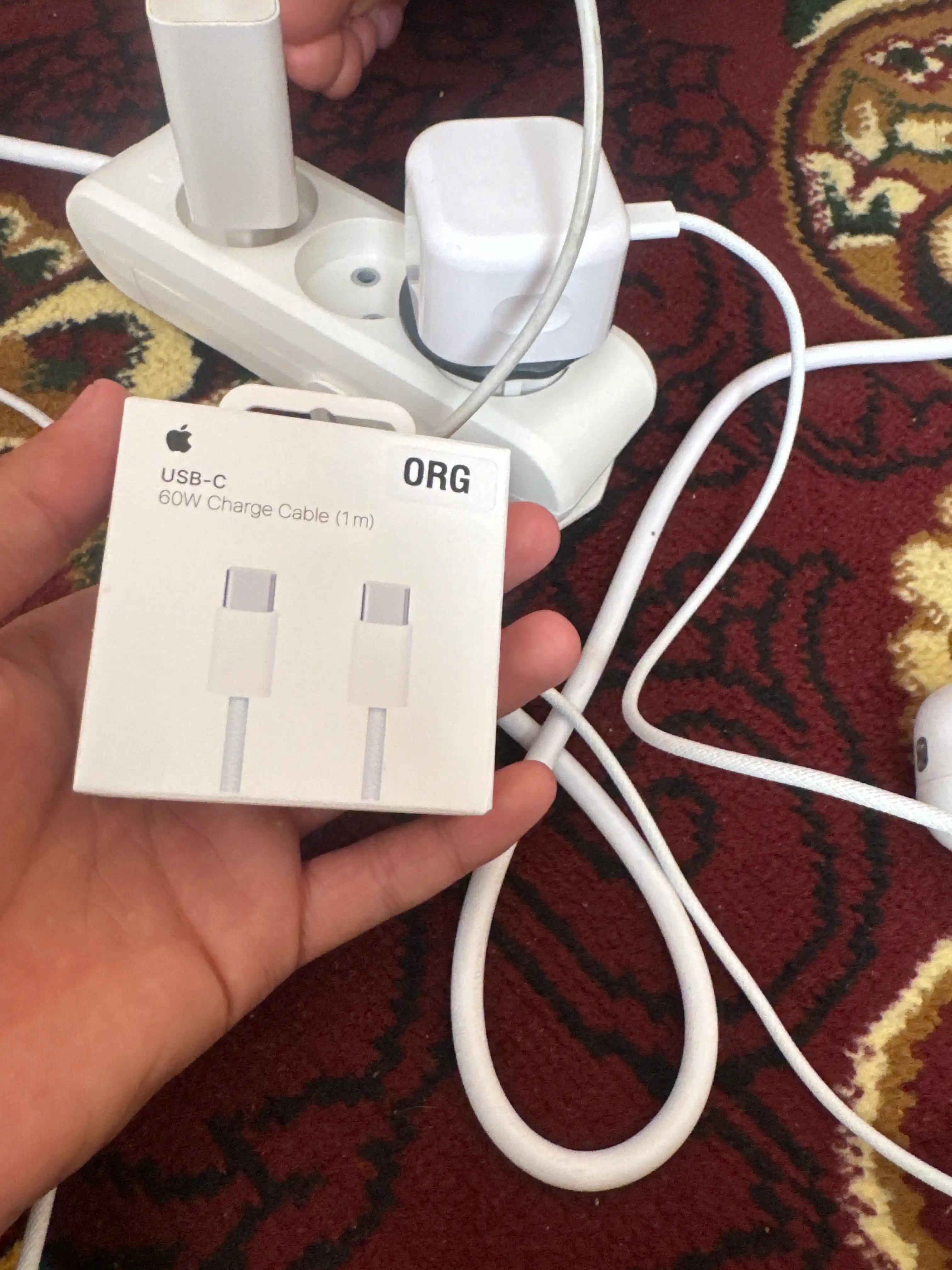 Айфон кабель Type-C to Type-C проводной 60W для iPhone  подходит для iPhone 15,16,17,18