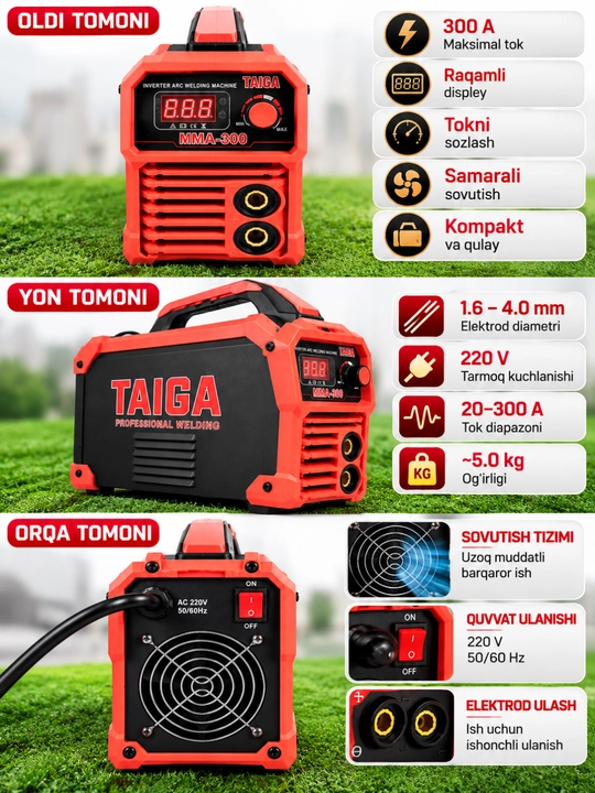 Taiga payvantlash apparati - 