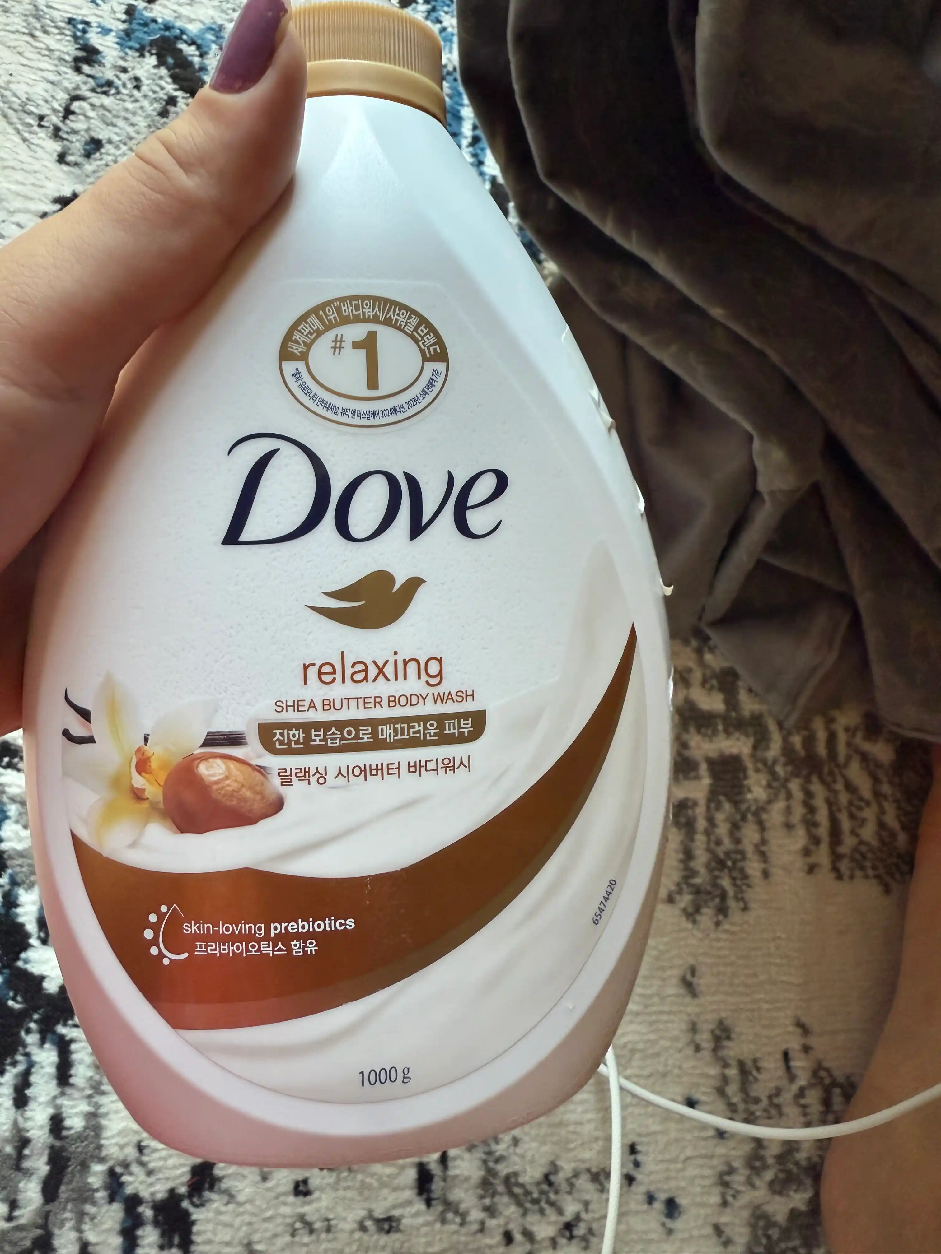 Гель для душа Dove Body Wash, 1000 г, увлажняющий для чувствительной и сухой кожи