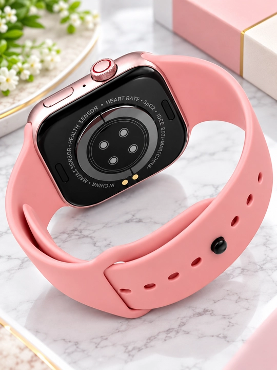 Умные часы Smart Watch женские, подарочный набор с украшениями, 5 в 1