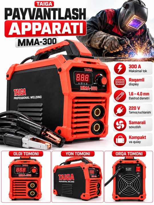 Taiga payvantlash apparati