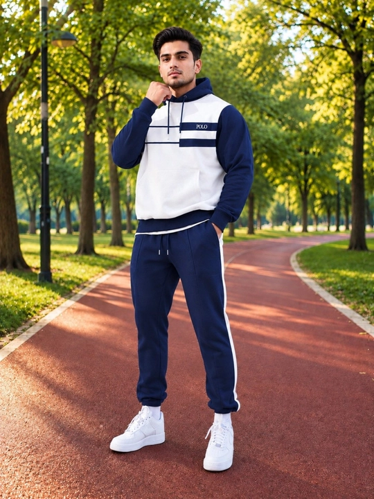Erkaklar uchun ikkitalik kostyum, to‘plam: jogger va xudi - 