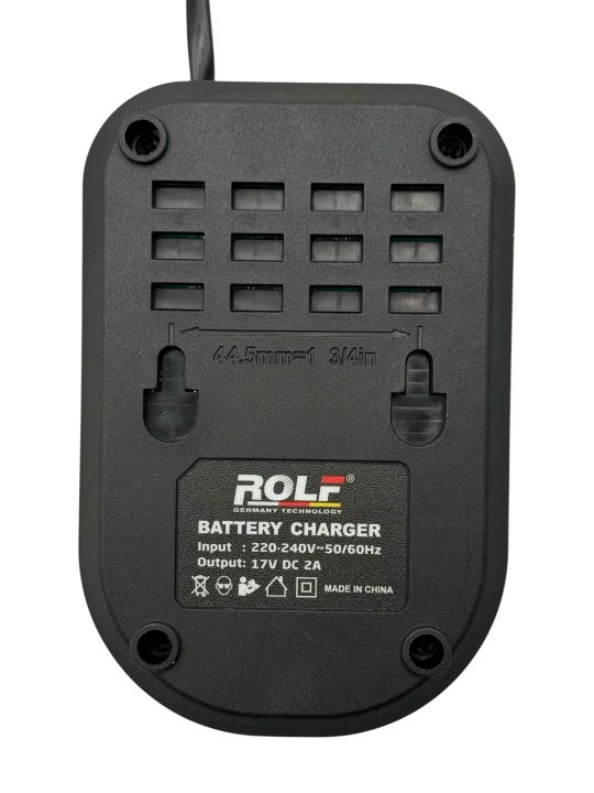 Зарядное устройство ROLF TOP-1622, 17 В, 2 А, для аккумуляторов электроинструмента