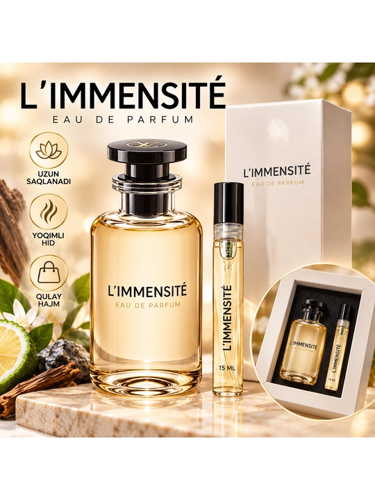 Premium parfyum to‘plami — 5 xil hid, 15 ml