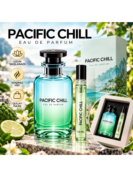 Premium parfyum to‘plami — 5 xil hid, 15 ml