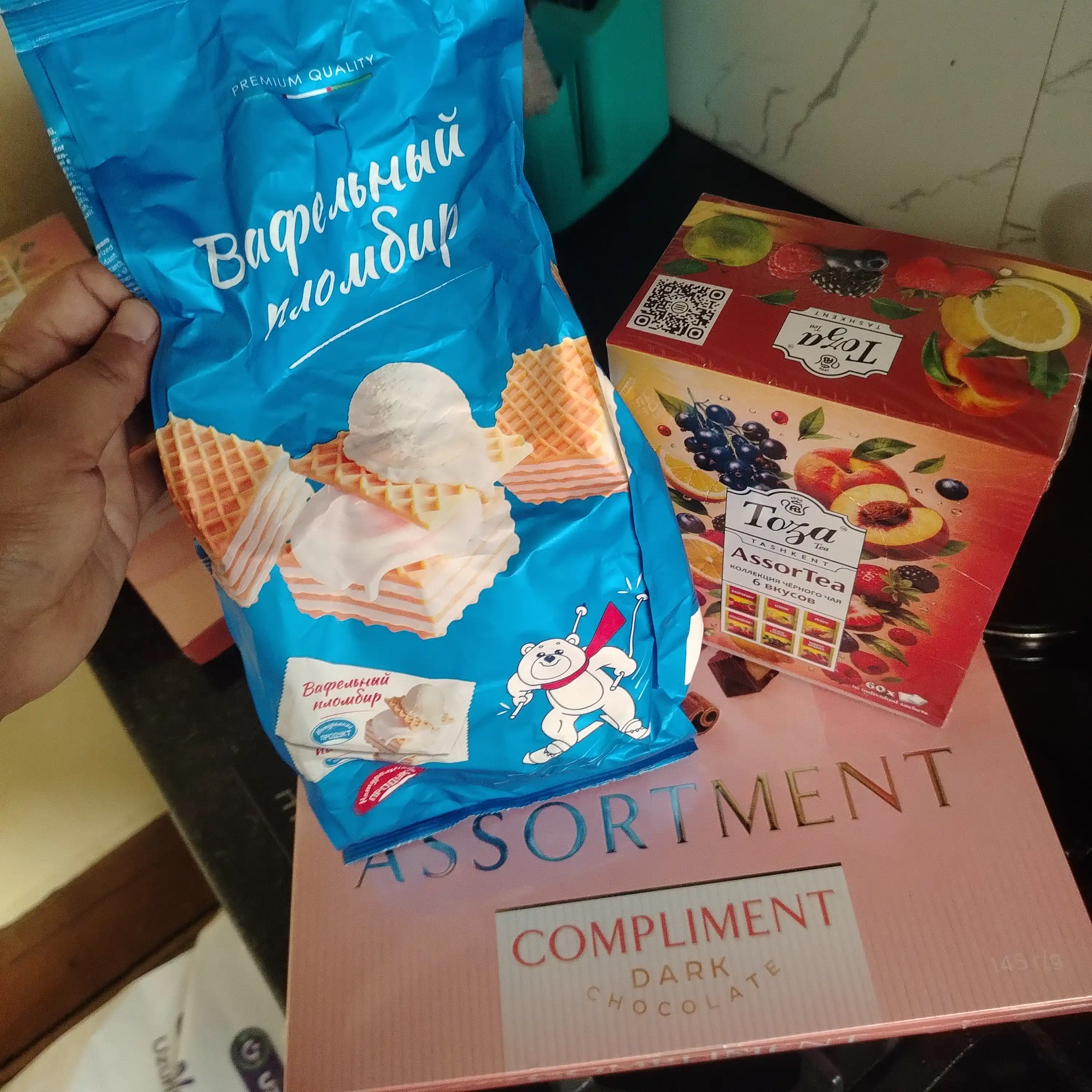 Vafli plombiri, 400 g