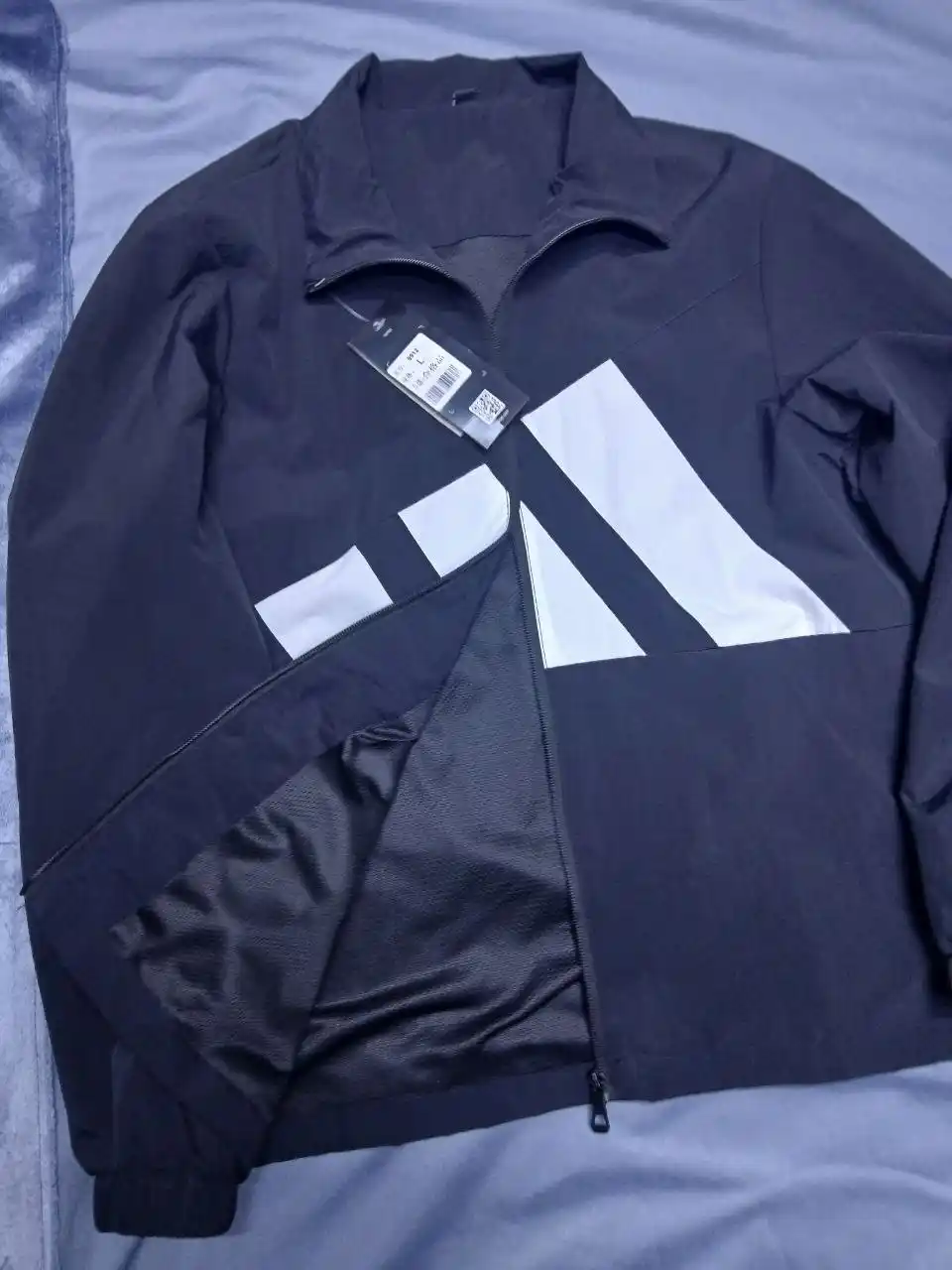 Erkaklar uchun ikki qismli Adidas sport kostyumi (kuz, qish va bahor uchun mos)