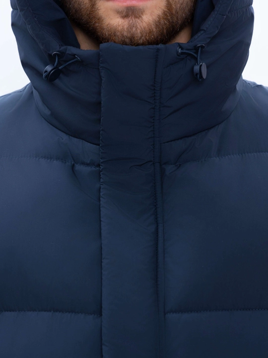 TERRA PRO erkaklar uchun uzun kapyushonli issiq kurtka AW24CR1-12-21057
