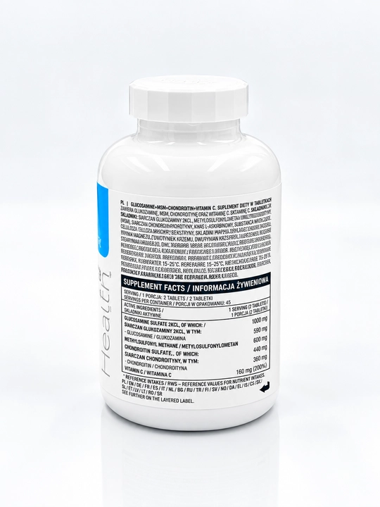 OstroVit Glucosamine + MSM + Chondroitin + Vitamin C, 90 таблеток