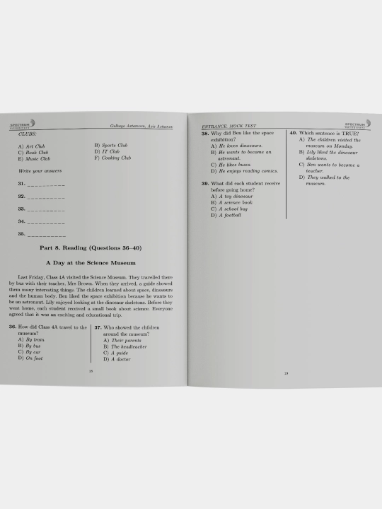 Entrance Mock Tests A1-B2 (ingliz tili)