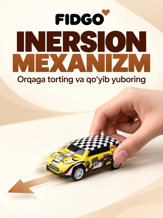 Набор металлических машинок FIDGO, инерционные, 12–70 штук