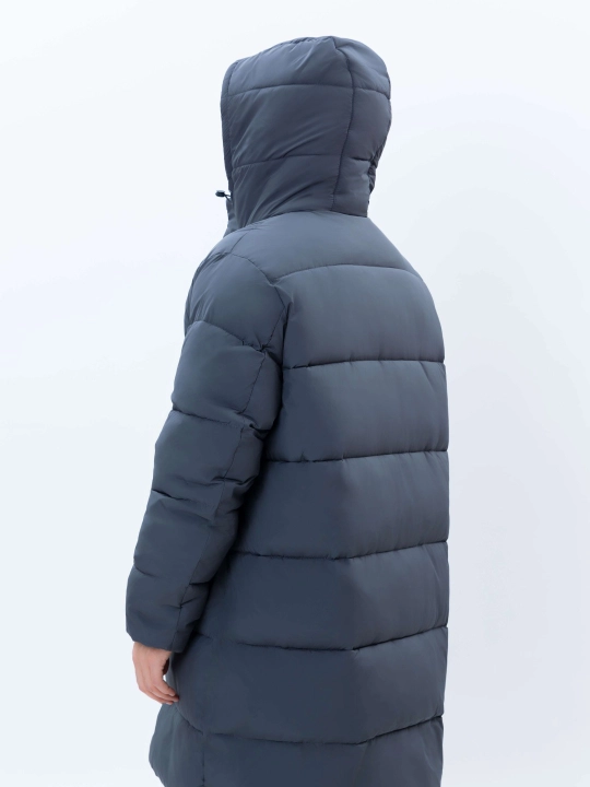 TERRA PRO erkaklar uchun uzun kapyushonli issiq kurtka AW24CR1-12-21057