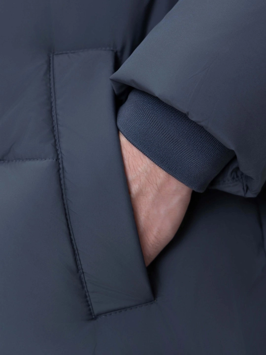 TERRA PRO erkaklar uchun uzun kapyushonli issiq kurtka AW24CR1-12-21057