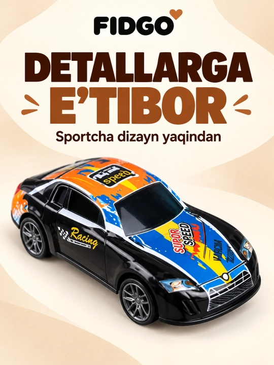 Набор металлических машинок FIDGO, инерционные, 12–70 штук