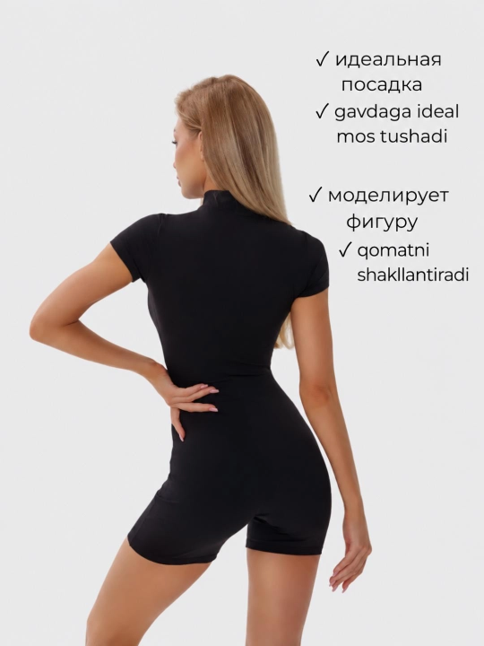 Ayollar uchun qomatni shakllantiruvchi kombinezon, fitnes va kundalik kiyish uchun