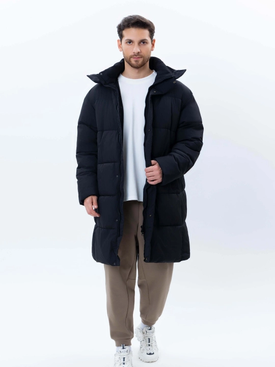 TERRA PRO erkaklar uchun uzun kapyushonli issiq kurtka AW24CR1-12-21057