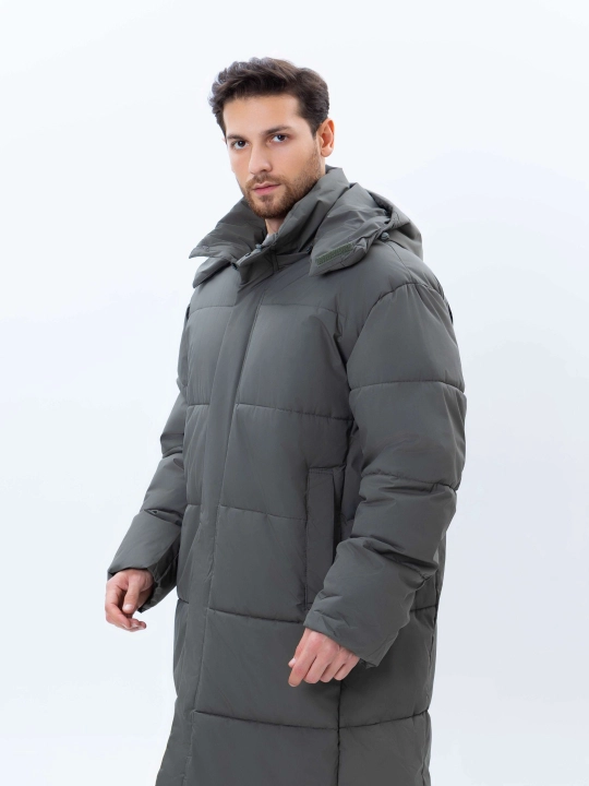 TERRA PRO erkaklar uchun uzun kapyushonli issiq kurtka AW24CR1-12-21057