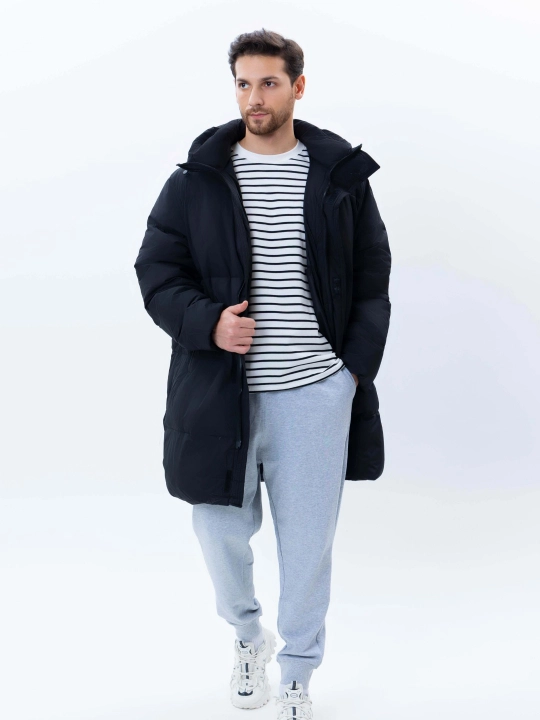 TERRA PRO erkaklar uchun uzun kapyushonli issiq kurtka AW24CR1-12-21057