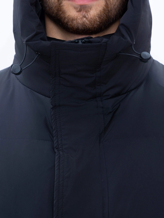 TERRA PRO erkaklar uchun uzun kapyushonli issiq kurtka AW24CR1-12-21057
